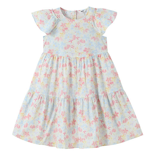 【实体店同款】女童短袖连衣裙夏季新款安奈儿童装AG623190 商品图6