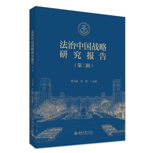 法治中国战略研究报告（第二辑） 郭为禄 肖凯 主编 北京大学出版社 商品图0