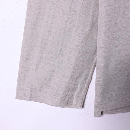 SDSA男装2026新款高贵轻奢简约休闲口袋拼接V领长袖T恤百搭上衣 商品图3