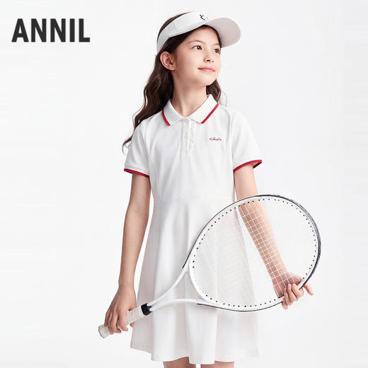 女童短袖连衣裙夏季新款安奈儿童装EG623557 商品图1
