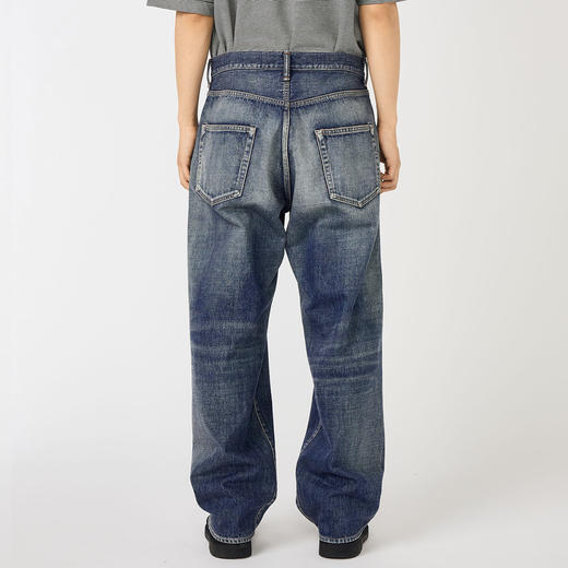nanamica Selvage Denim Pants 复古宽松直筒水洗牛仔裤 商品图3