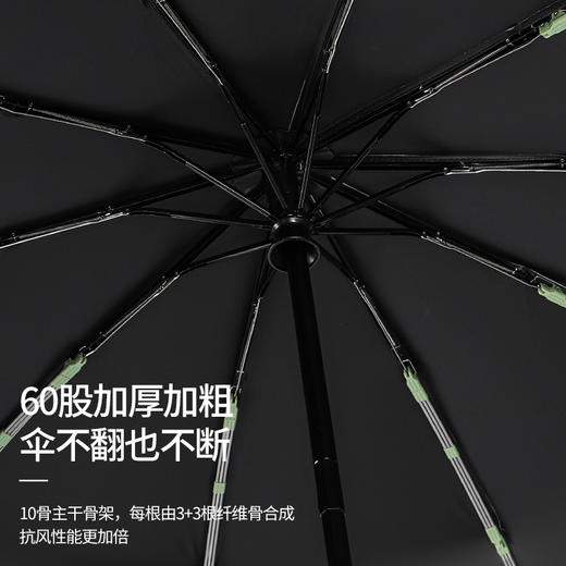 雨宝·自动晴雨伞 加大加厚伞面，可抗暴雨 UPF50+防晒 商品图2