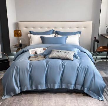 轻奢100支新疆长绒棉纯色四件套床单被套床上用品G117900075 商品图1