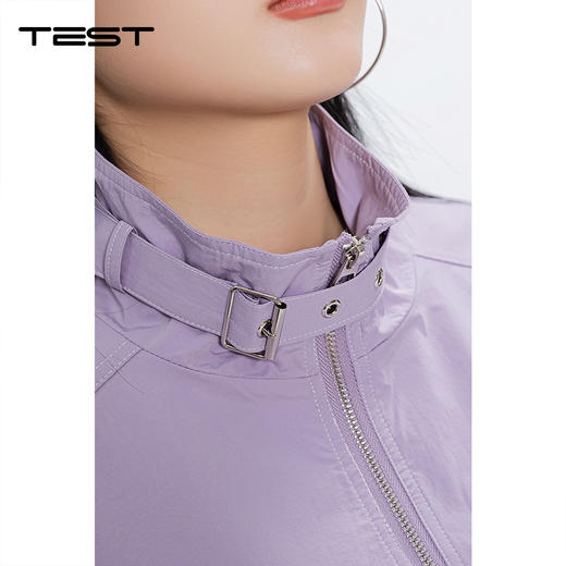 春上新韩系甜妹风立领短款防晒外套2261050 商品图2