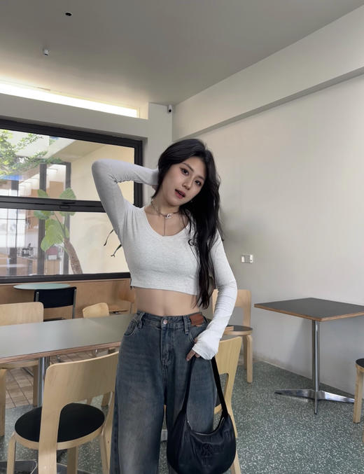 优选 | MLB男女印刻老花腋下包 黑色/奶油色 21.5*6.5*17（cm) 商品图4