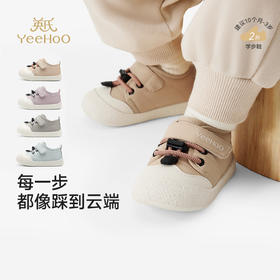 英氏宝宝学步鞋子四季童鞋休闲鞋保暖男童女童低帮新款布鞋