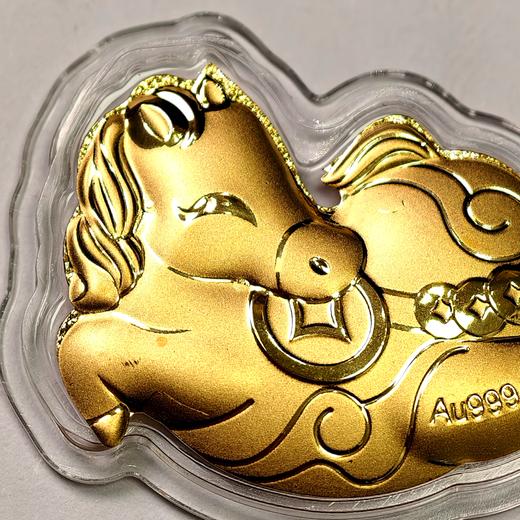 近金价抢！马上有钱钥匙扣！纯金0.5g！中国邮政出品！ 商品图6