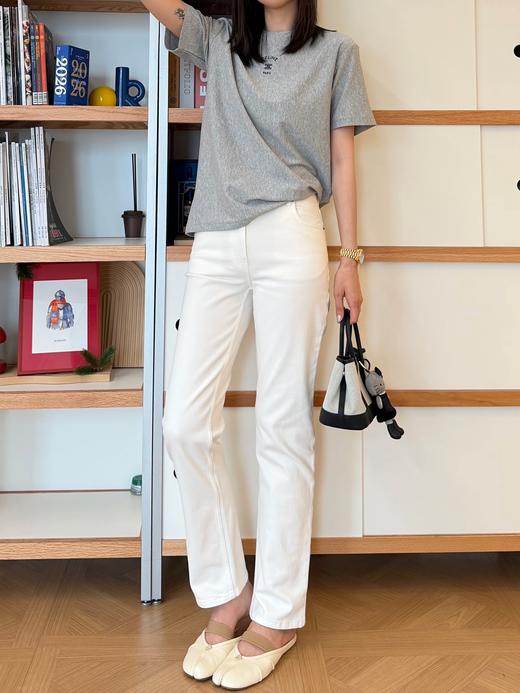 赛琳 2026春夏最新款💫💫 经典刺绣T恤（MM） 商品图5