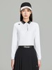 点此购买 迪桑特高尔夫女士PRO撞色修身长袖POLO衫 ly 343983 商品缩略图6