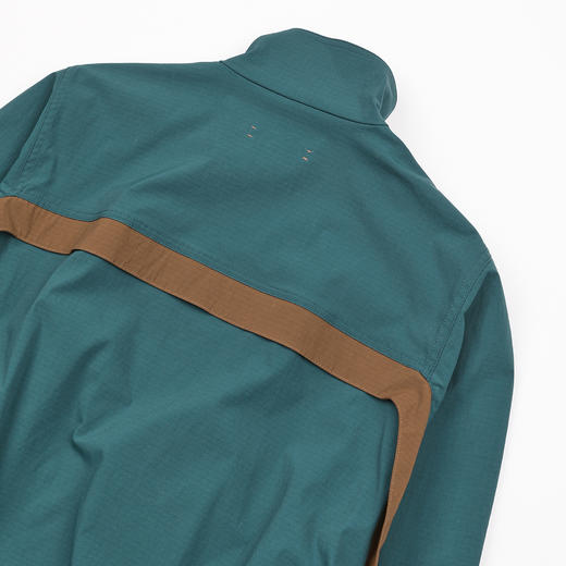 ROMI STUDIO“美式复古”双线格面料撞色立领插肩袖外套 RWDSWD1625 商品图4