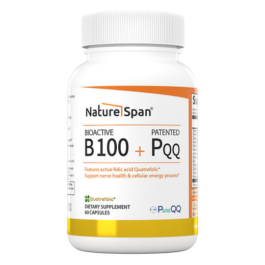 复合维生素B族特含PQQ 美国原装进口胶囊60粒NS倍能适 商品图0