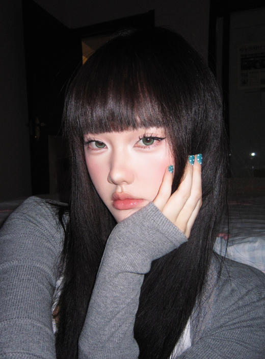 【本店实拍-中直径日抛六片装】HANCON-日抛中直径美瞳-湿润苔藓/橄榄马天尼/-直径14.2mm【日抛 0-800度 无525/575】 商品图4