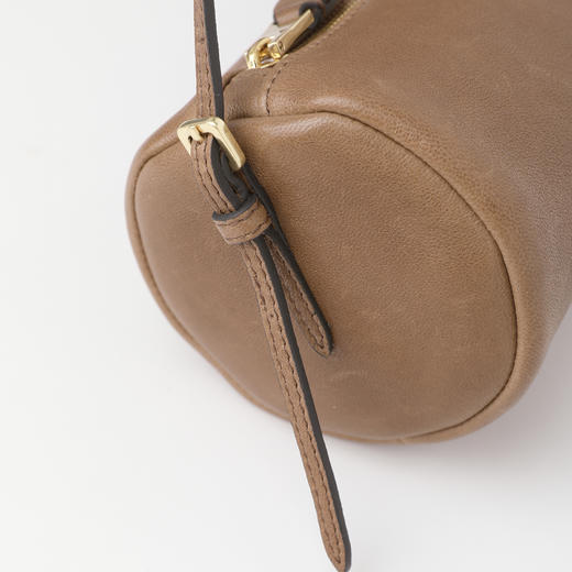 ROMI STUDIO 首饰袋 水染头层羊皮质感圆筒包单肩包RWDLP32118 商品图2