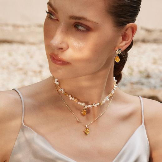 AmberLollipop安铂洛利 流光至境系列天然水晶耳坠 商品图6