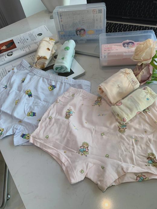 扒货工厂出！10A级抑菌儿童内裤一盒3条  26Y04007- 商品图1