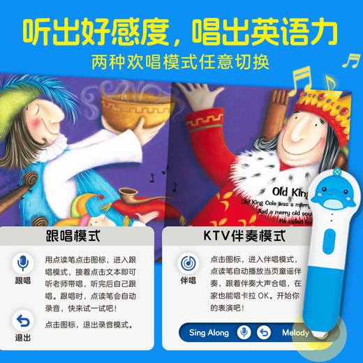 Sing Along·语感启蒙欢乐英文童谣全20册0-4岁英语启蒙熏听点读版 商品图2