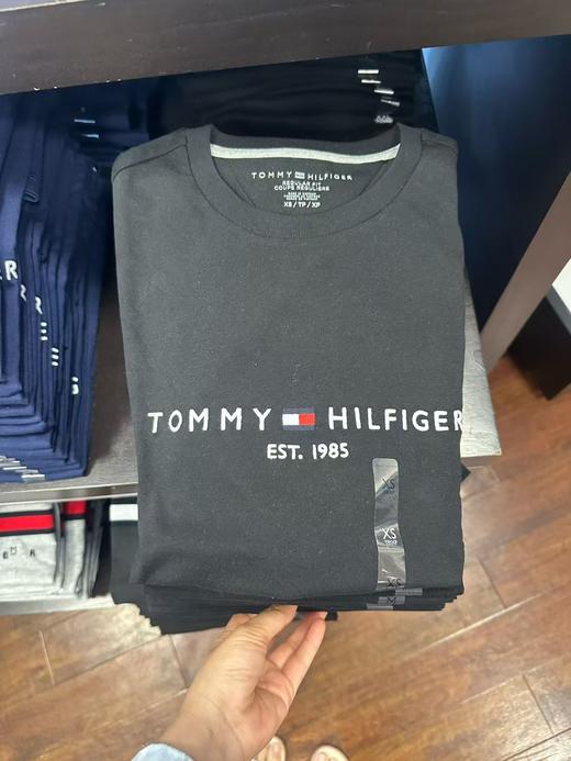 599元/2件 Tommy 新款 男士圆领短袖T恤衫，新版亲肤材质超级舒服 美国代购，无中文标签，介意慎拍 商品图2