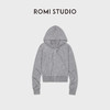 ROMI STUDIO“四季随穿”美利奴羊毛混纺拉链针织帽衫 RWDSS63133 商品缩略图0
