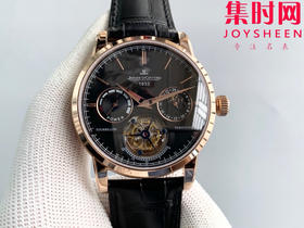 积家大师陀飞轮系列 V2版 男士腕表 全自动日月星象动显真陀飞轮腕表 表径42mm