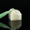 孤品18029老挝石荔枝冻博古方章姓名章藏书章3.2*3.2*3.0cm 商品缩略图3