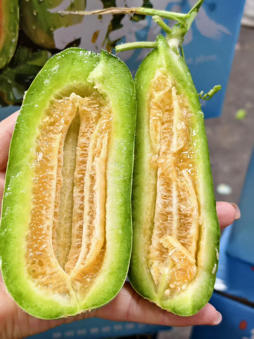 蜜七七羊角蜜瓜6-8个装 商品图2