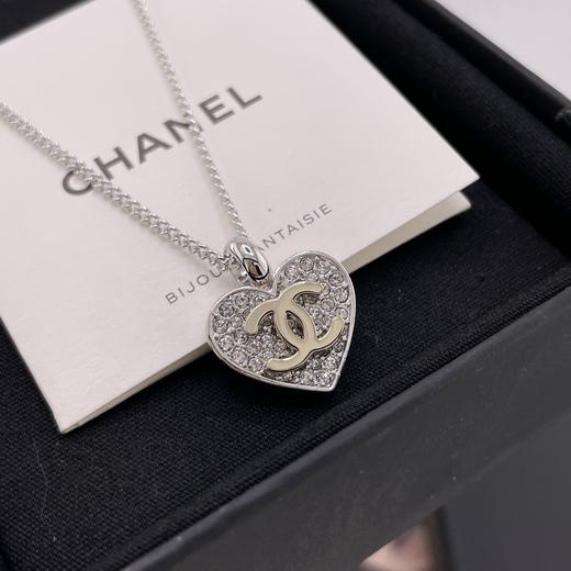 小香满钻爱心金c项链（XTY) 商品图6