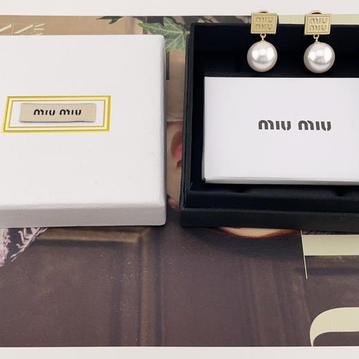 缪缪 金块吊珠耳钉（XTY） 商品图3