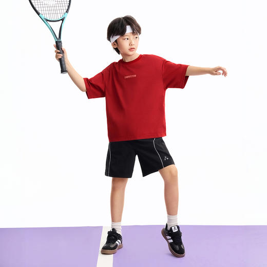 男童圆领短袖针织衫夏季新款安奈儿童装EB621691 商品图5