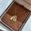 卡蒂罗KADER 貔貅金刚杵项链  925银新中式国潮本命年吞金兽路路通水逆退散锁骨链双重祥瑞#好运 轻奢高级感小众设计 商品缩略图1