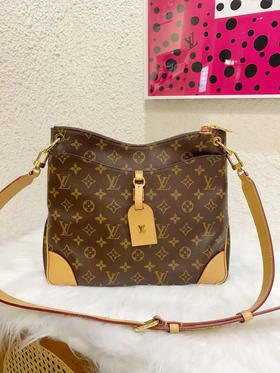 LV Odeon 老花 中号 斜挎包