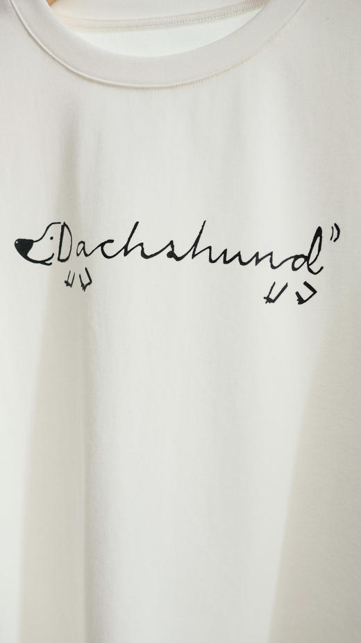 元气腊肠小狗印花T恤 商品图4
