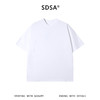 SDSA男装2026新款高贵轻奢韩系简约环形刺绣宽松圆领短袖T恤百搭 商品缩略图0