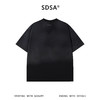 SDSA男装2026新款轻奢简约时尚渐变下摆印花设计圆领短袖T恤百搭 商品缩略图1