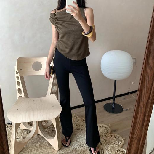 春夏薄款珠地马蹄裤，高级百搭，穿上轻松拥有超模比例【G】 商品图1