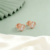 【宏艺珠宝】迷你·心棱星芒·银s925耳饰 商品缩略图2