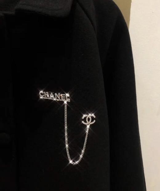 香奈儿 双C 字母 胸针 链条（XTY） 商品图2