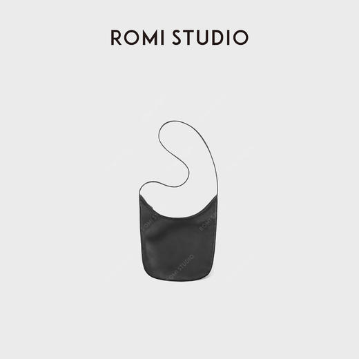 ROMI STUDIO 首饰袋 整张羊皮革极简竖款单肩包斜挎包RWDLP32415 商品图0