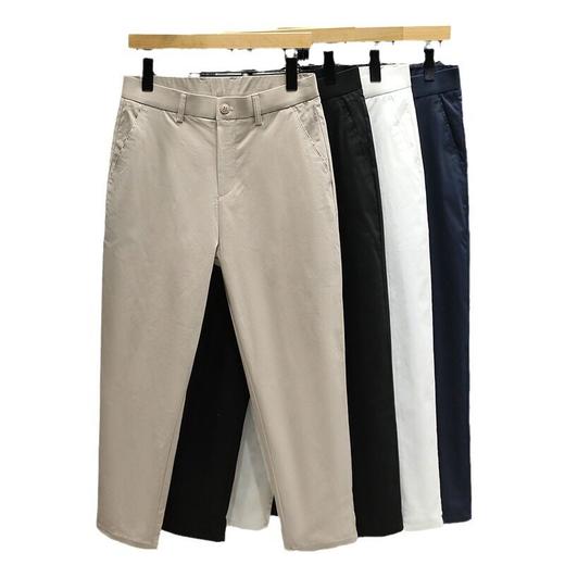 【DYG】大依优型大码男装春季九分裤修身休闲小脚裤百搭轻商务棉质休闲裤 商品图4