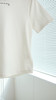 亦白|领口字母设计感T恤 商品缩略图3