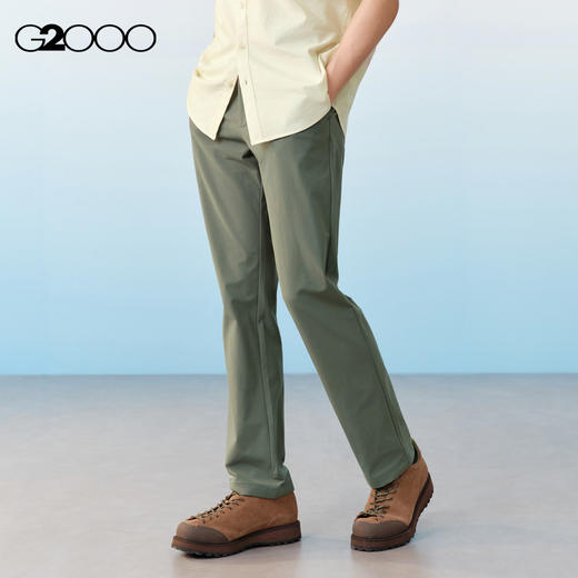G2000男装SS26商场新款【弹性针织面料】舒适百搭休闲裤61162001 商品图0