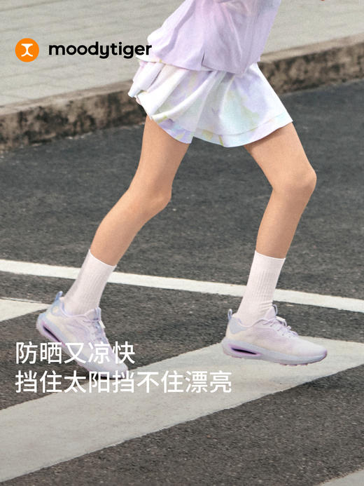 印花仙女半裙女童防走光透气舒适运动短裙62211801 商品图1