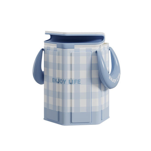 【深泡保温久❗暖护促成长】家用泡脚桶可折叠洗脚盆户外保温泡脚袋便携式过小腿洗脚高深桶。ri 商品图4