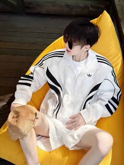 明星同款AD复古火焰夹克外套男女同款 商品图5