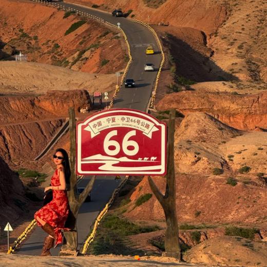 五一5天【宁夏全景 立减80元】贺兰山岩画-镇北堡西部影城-西夏王陵-黄河双绝沙坡头-66号公路-青铜峡-水洞沟 商品图0