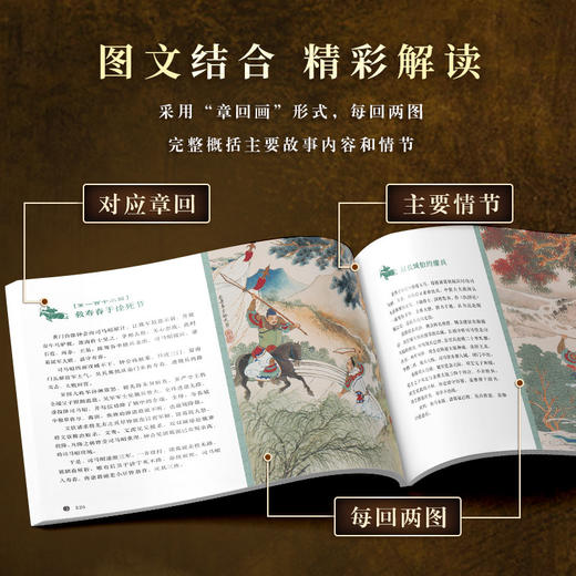 金协中彩绘全本《三国演义》:沉浸阅读版 商品图1