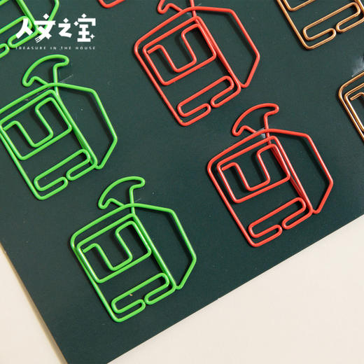 【人文之宝】长春礼 · 有轨电车回形针套装 商品图2