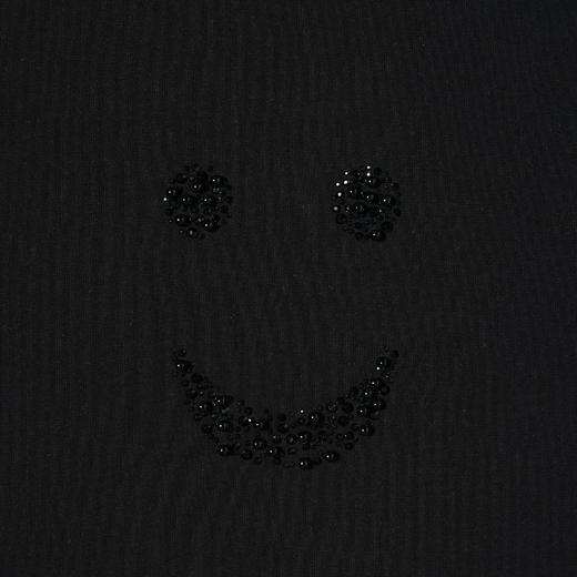 SDSA男装2026新款高贵轻奢潮牌烫钻笑脸宽松圆领短袖T恤百搭时尚 商品图4