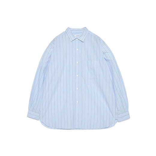 nanamica Collar Stripe 男女装高密度机能性面料复古条纹衬衫 商品图3