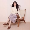 奢姿大码女装2026夏季减龄格纹半身裙胖妹妹松紧腰时尚百搭裙子9962460102 商品缩略图1