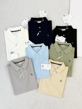 毒家，公司货，随便对比专柜七色！HAZZYS哈吉斯经典款短袖 Polo 衫